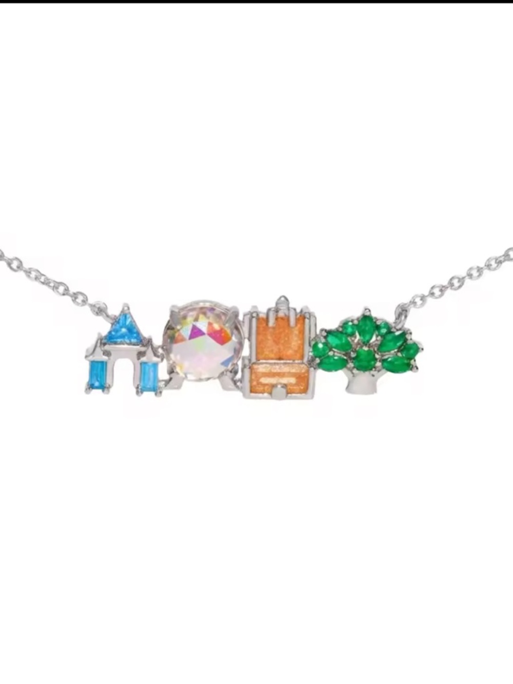 Disney World Attractions Inspired Necklace